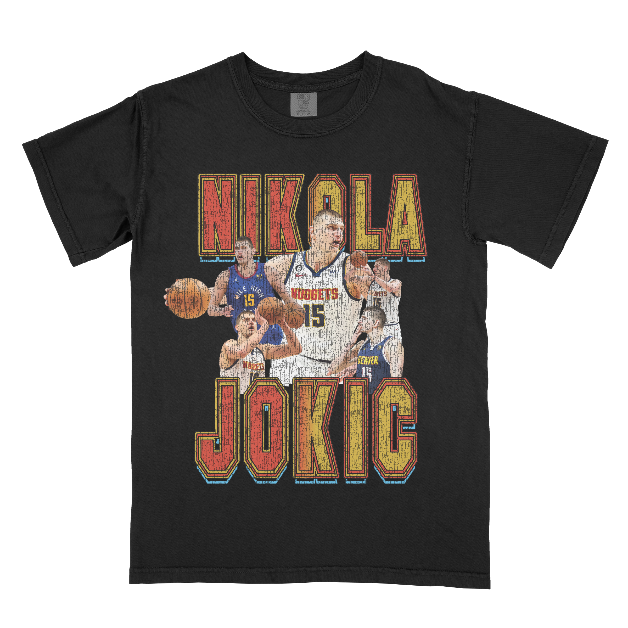 Vintage Style Nikola Jokic The Joker T-Shirt: Bootleg Fan Apparel