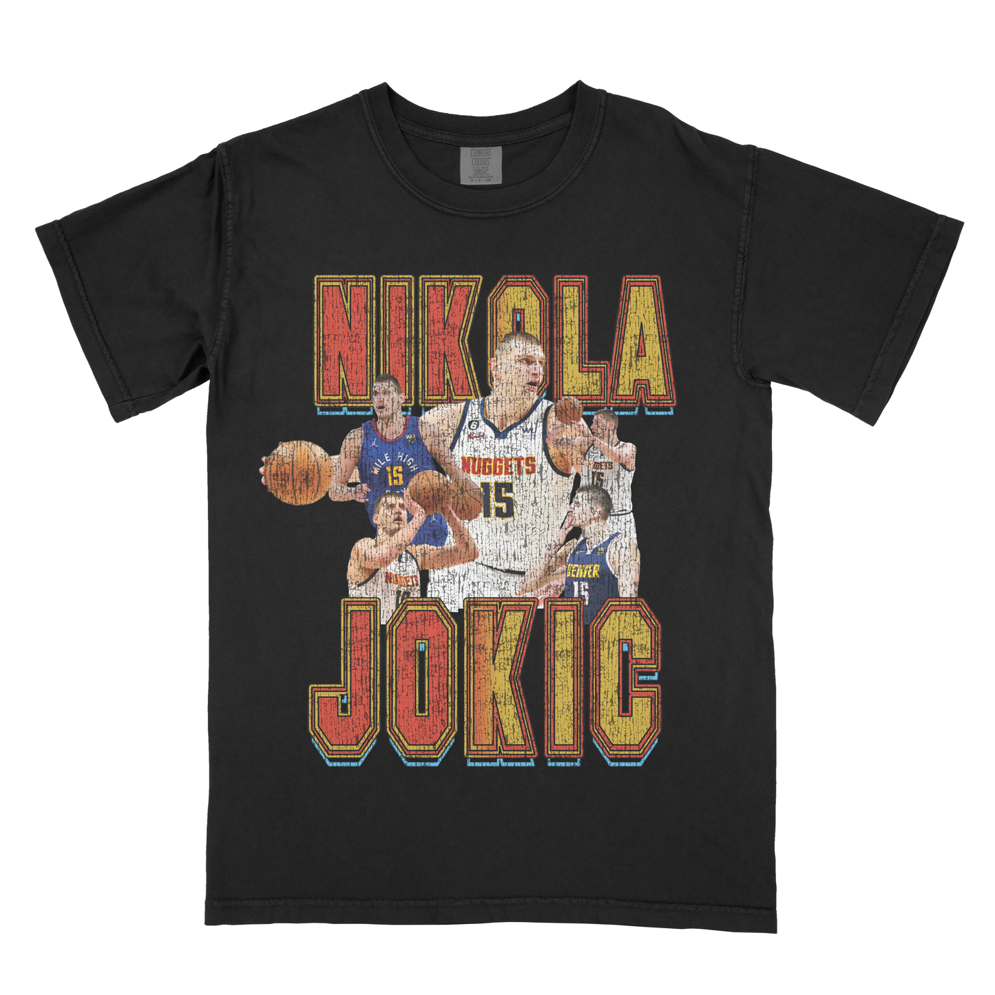Vintage 90's Bootleg Style Nikola Jokić T-Shirt