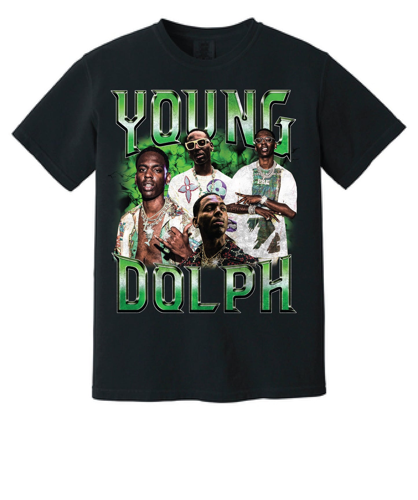 RIP Young Dolph Vintage 90's Bootleg T-shirt - Honoring a Hip-Hop Legend