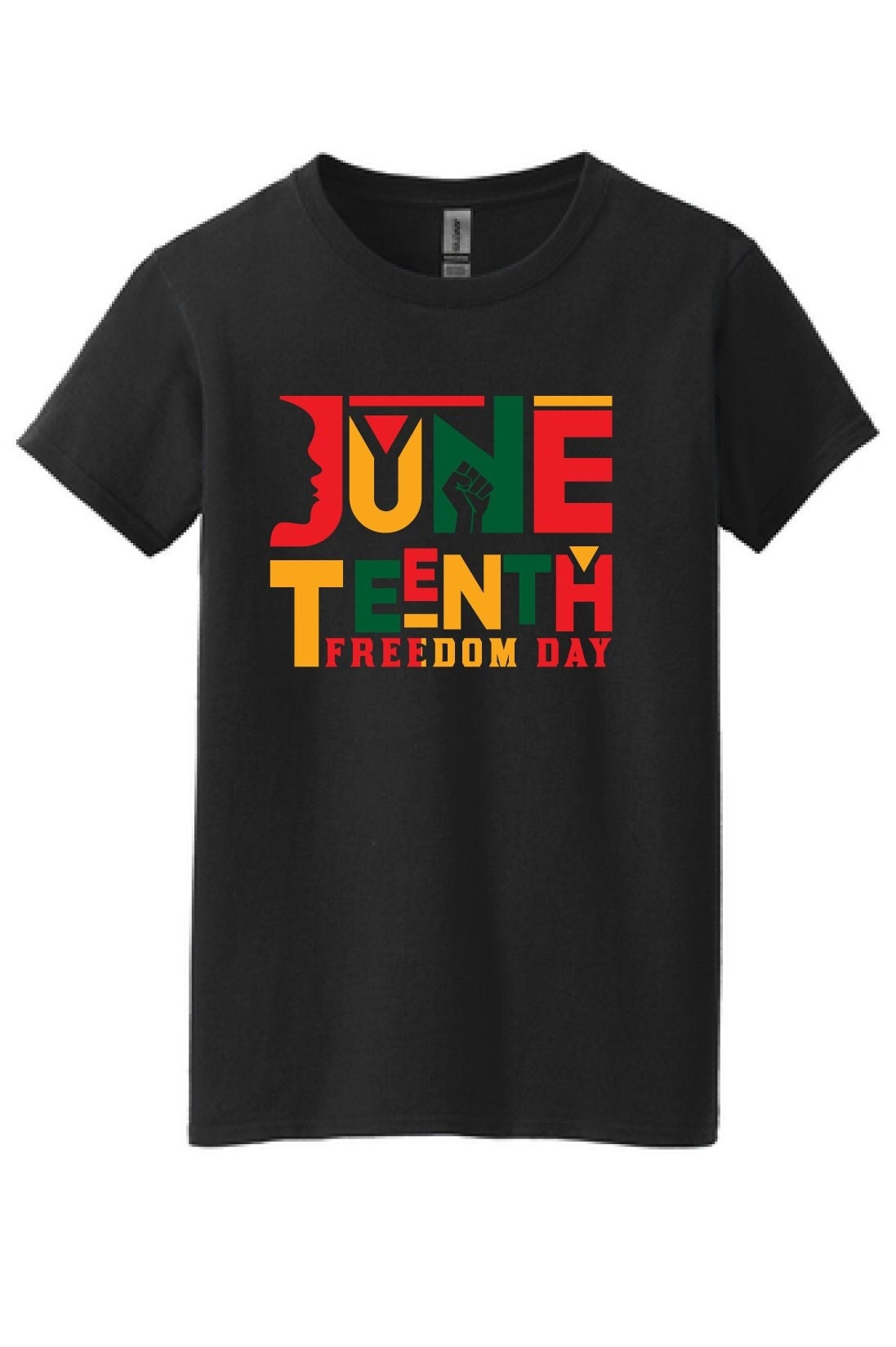 Embrace Freedom: Juneteenth Celebration Ladies T-Shirt - Uniting Heritage and Hope