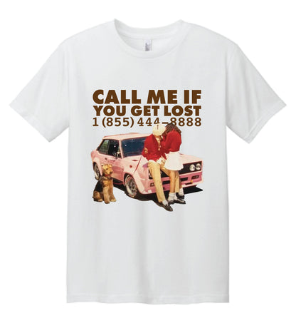 Tyler The Creator Call Me If You Get Lost Vintage T-shirt- Retro Y2k Graphic Tee- 90's Style Rap T-shirt Unisex Sizes S-3XL