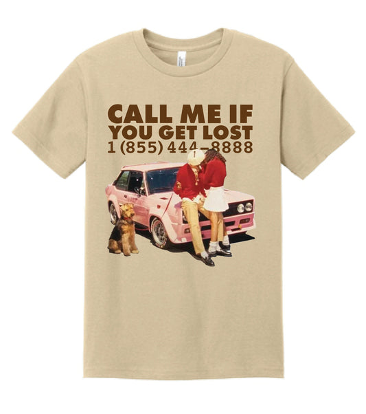 Tyler The Creator Call Me If You Get Lost Vintage T-shirt- Retro Y2k Graphic Tee- 90's Style Rap T-shirt Unisex Sizes S-3XL