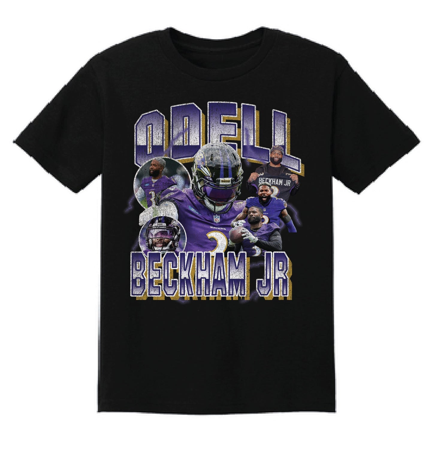 Odell Beckham Jr Vintage 90's style bootleg Tee | OBJ T-shirt | OBJ Vintage Tee unisex sizes | OBJ Fan | Ravens Fan Gift