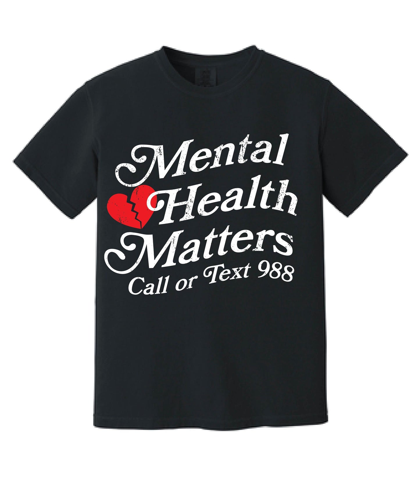 Mental Health Matters Tee | Mental Health Awareness | Mental Health Matters | Comfort Colors Tee