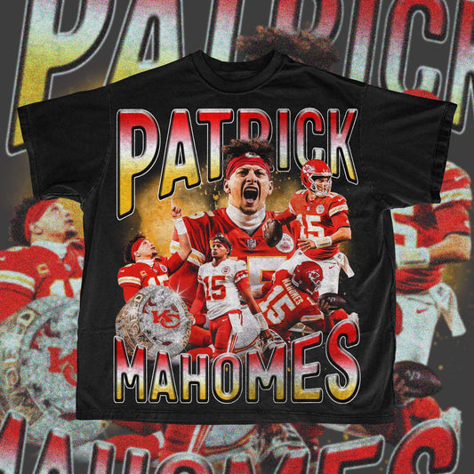 Patrick Mahomes 90's style bootleg tee | unisex sizes | Fan Gift | Football Fan Gift | Chiefs Fans