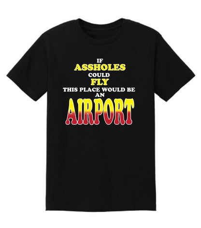 DRAKE  If Assholes Could Fly This Place Would Be An Airport Tee | Drake Tee | Funny Tee | Free Shipping