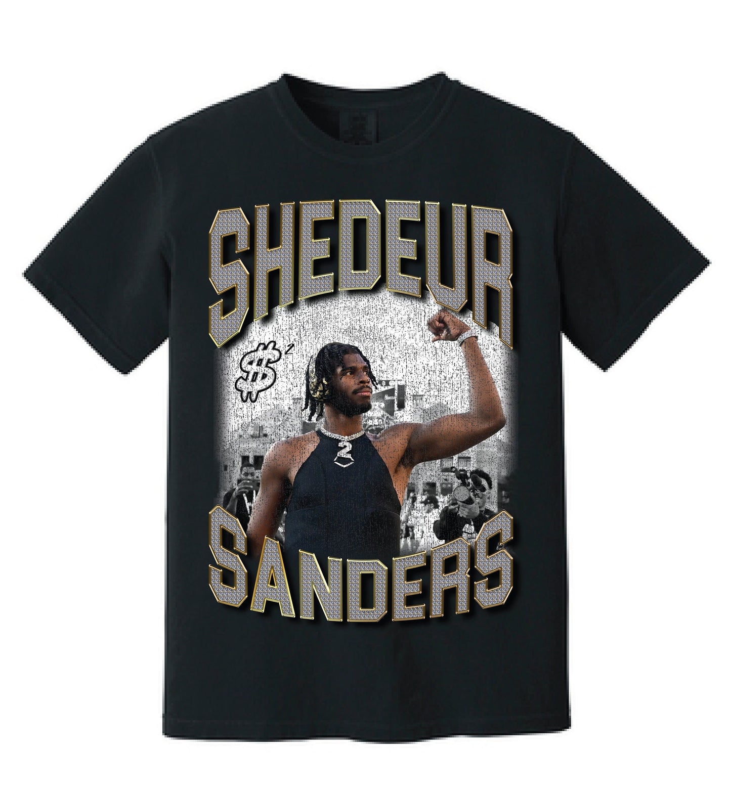 Shedeur Sanders Legendary Flex Vintage 90's Style Bootleg Tee | Shedeur Sanders Tee | Colorado Buffs | Deion Sanders | Colorado Fan Tee