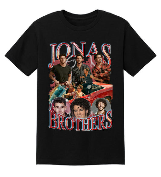 Jonas Brothers 90's style vintage bootleg t-shirt | Jonas Brothers Fan Gift | Jonas Bros Tee | Pop Music Fan Gift | Unisex T-shirt | Music
