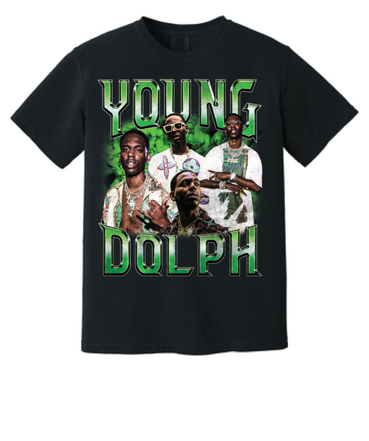 Young Dolph Vintage style 90's Memorial T-shirt