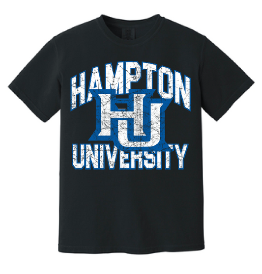 Hampton University Vintage Style T-shirt