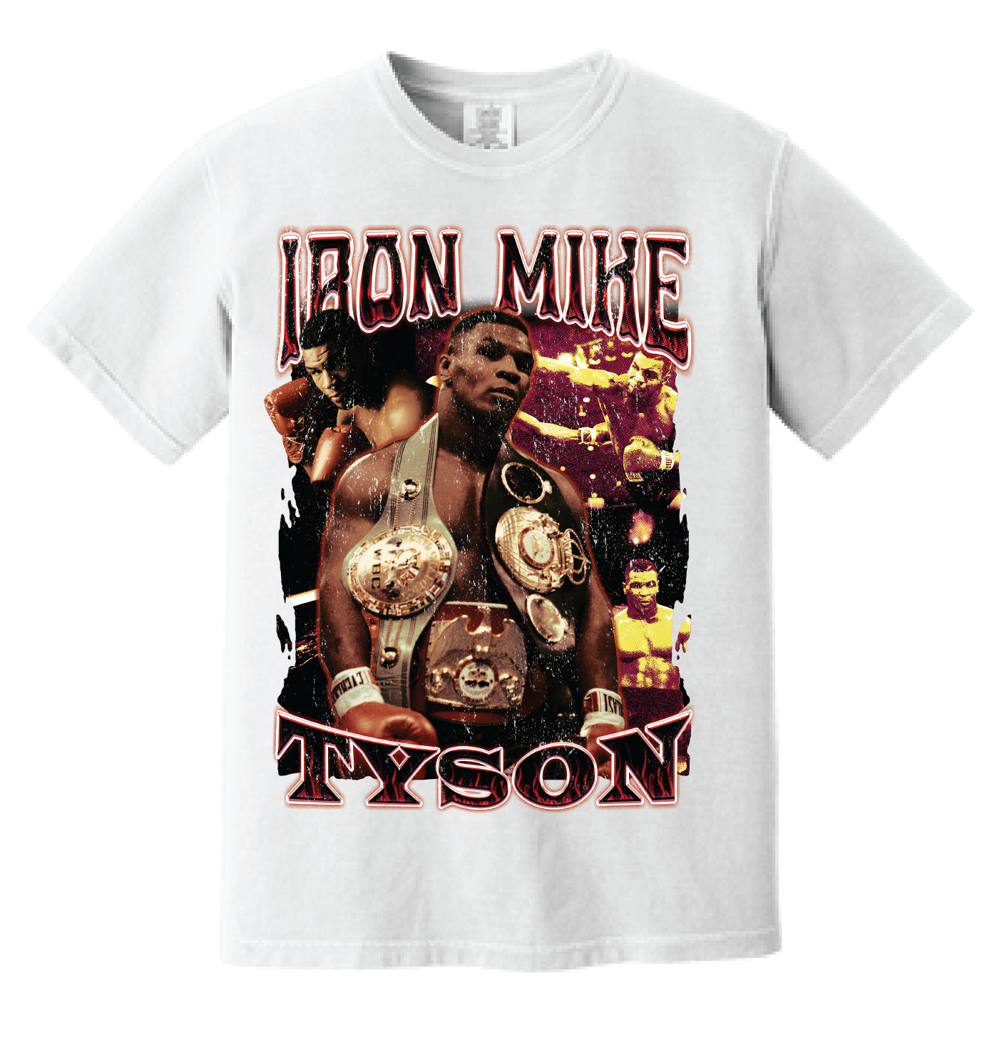 Vintage Iron Mike Tyson T-Shirt - Retro Boxing Tee