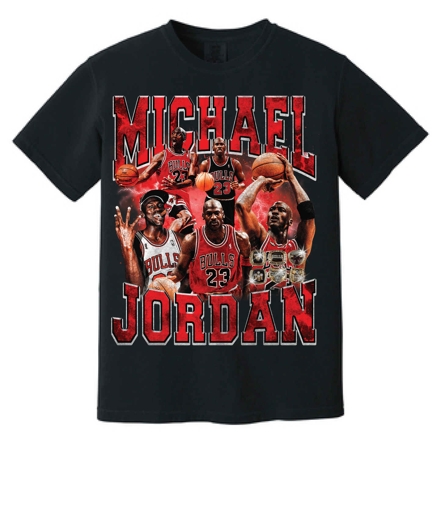Step Up Your Game with this Michael Jordan Vintage 90's Style T-shirt