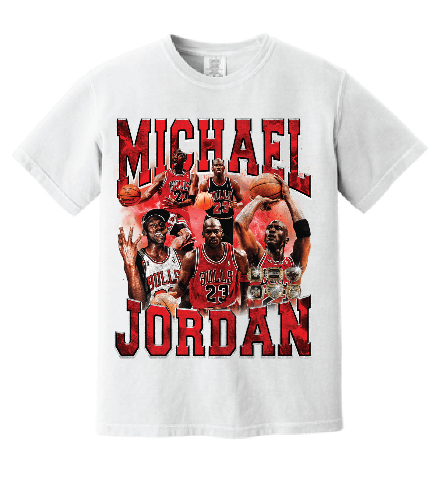 Step Up Your Game with this Michael Jordan Vintage 90's Style T-shirt