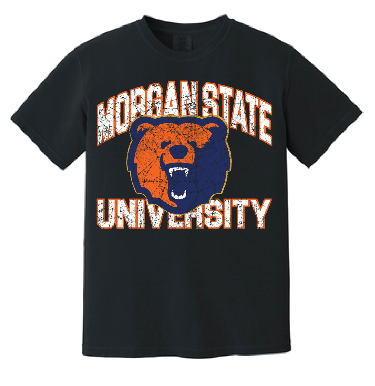 Morgan State University Vintage Style Bears T-shirt