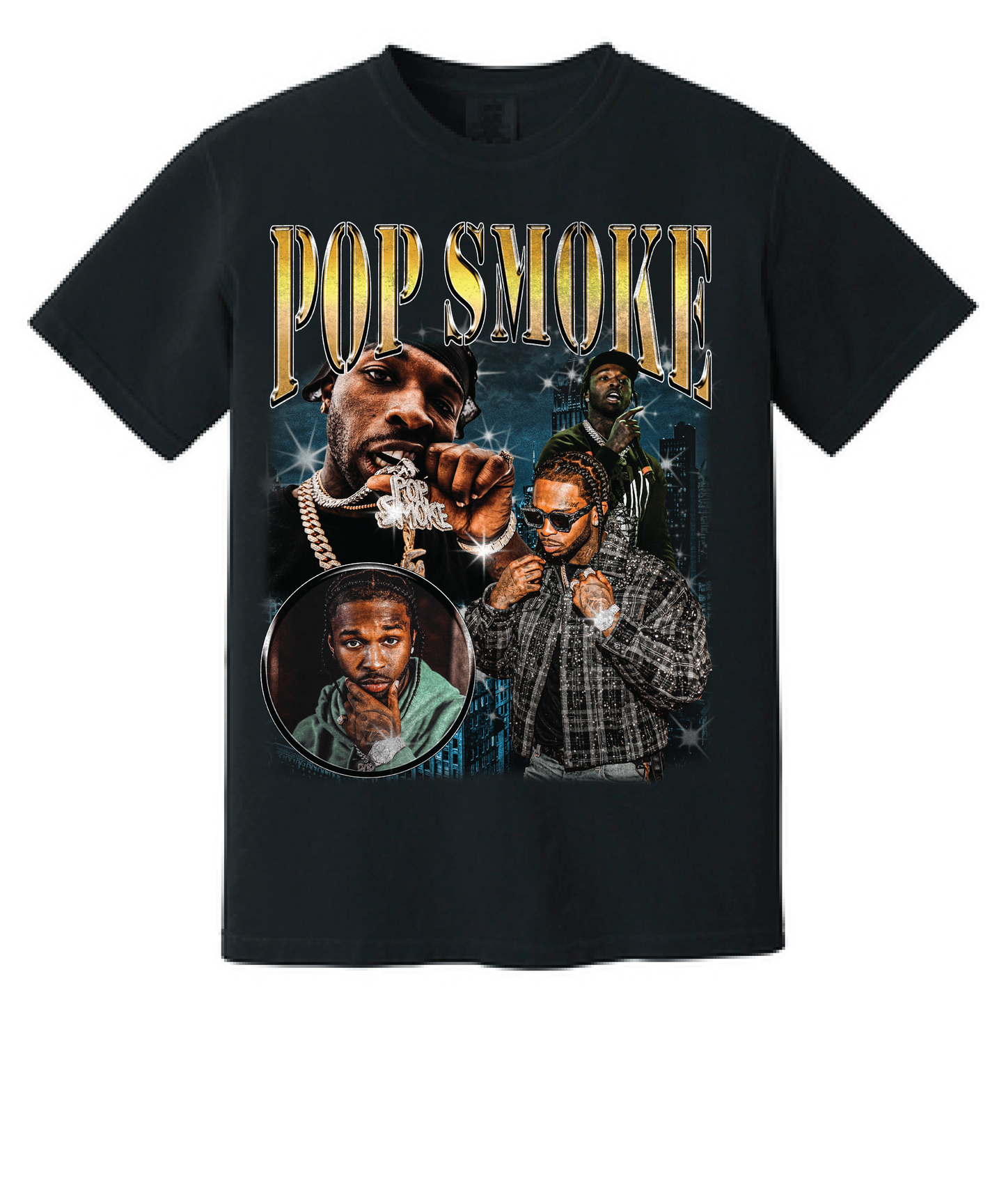 Pop Smoke Vintage style 90's Memorial T-shirt